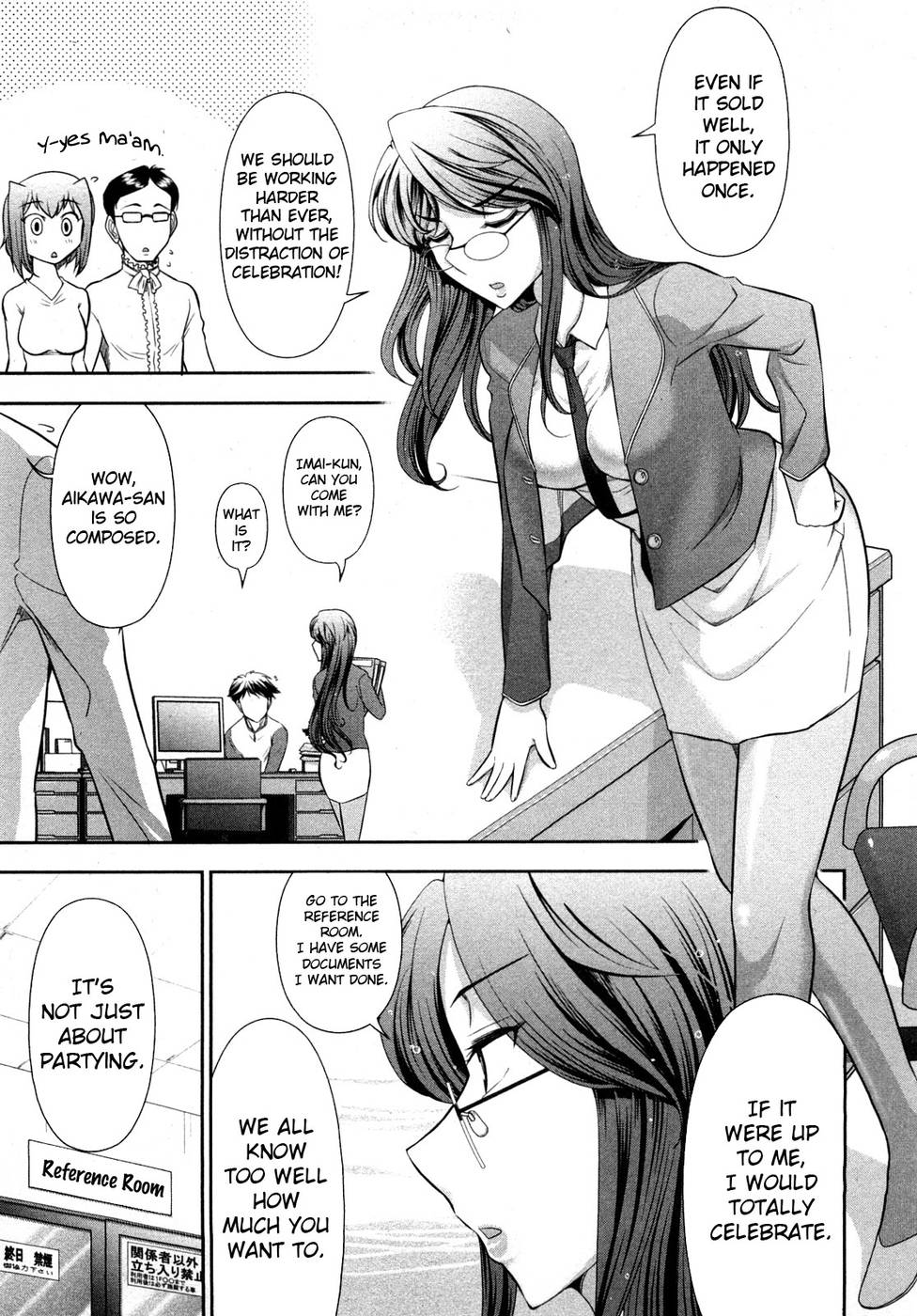 Hentai Manga Comic-Monthly 'Aikawa' The Chief Editor-Chap5-3